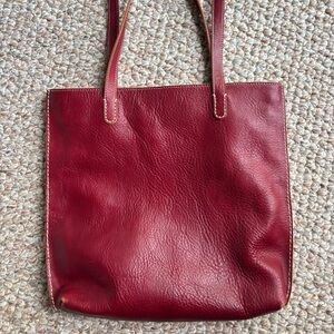 Ellington Red Leather Interior Bag